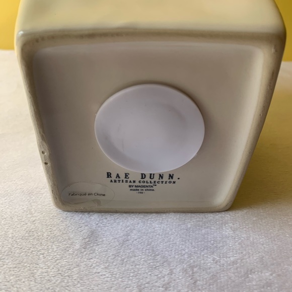 Rae Dunn Rainy Day Fund Piggy Bank - Picture 2 of 2